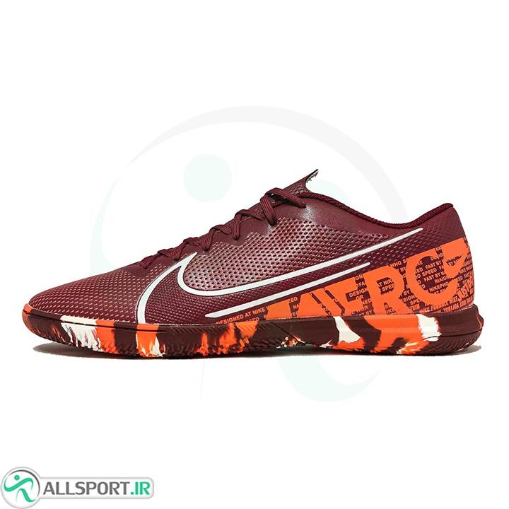 کفش فوتسال نایک مرکوریال طرح اصلی  Nike Mercurial Red Orange White